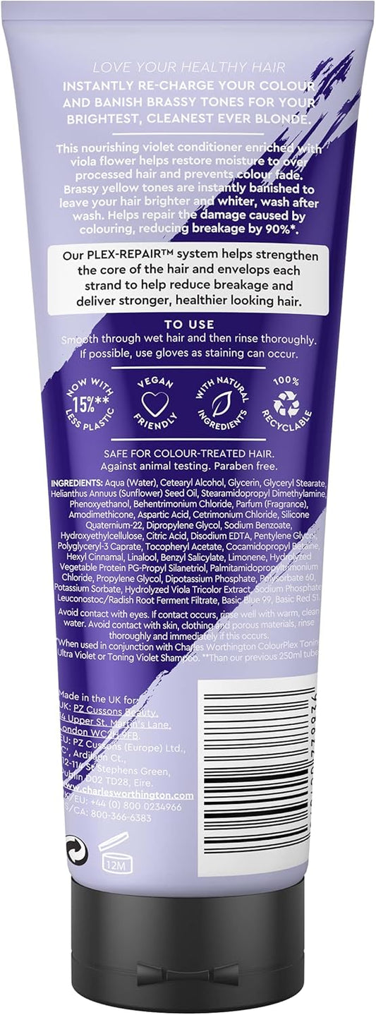 Charles Worthington Colourplex Toning Ultra Violet Conditioner