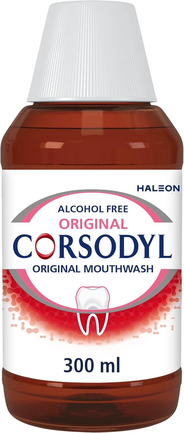 Prevents Gum Disease & Bleeding Gum Treatment, Antibacterial Mouthwash, Original Alcohol Free, 300 Ml (Pack Of 2)