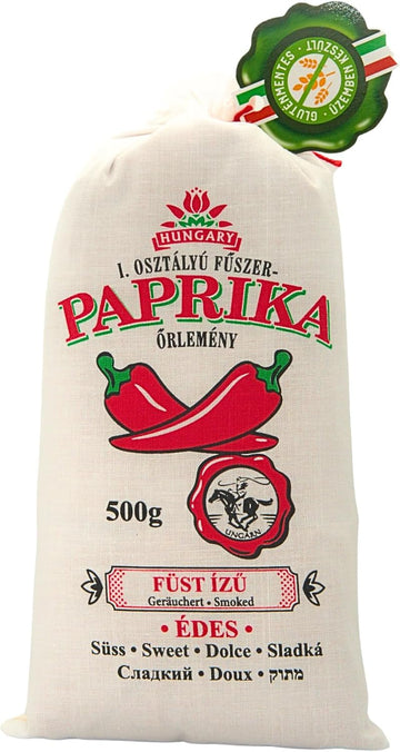 Chili-Trade Hungarian Paprika Premium Quality Origin: Kalocsa,Hungary (Sweet & Smoked, 500G)