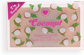 I Heart Revolution Makeup Blush, Pressed Powder Blusher, Highly Pigmented, Vegan & Cruelty-Free, Peach Ombre, 15G