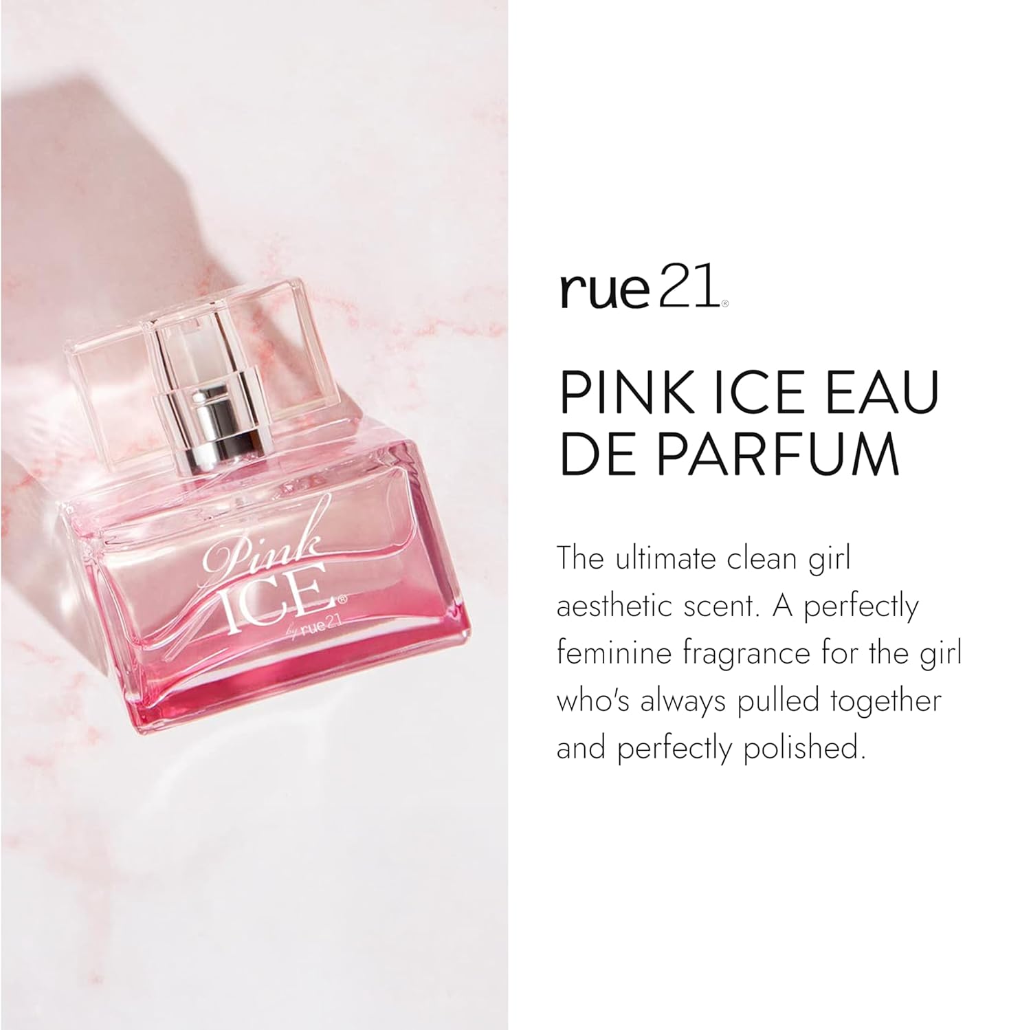 Rue 21 Pink Ice Eau De Parfum Women'S Perfume Spray - 1.7 Fl Oz | 50 Ml : Beauty & Personal Care