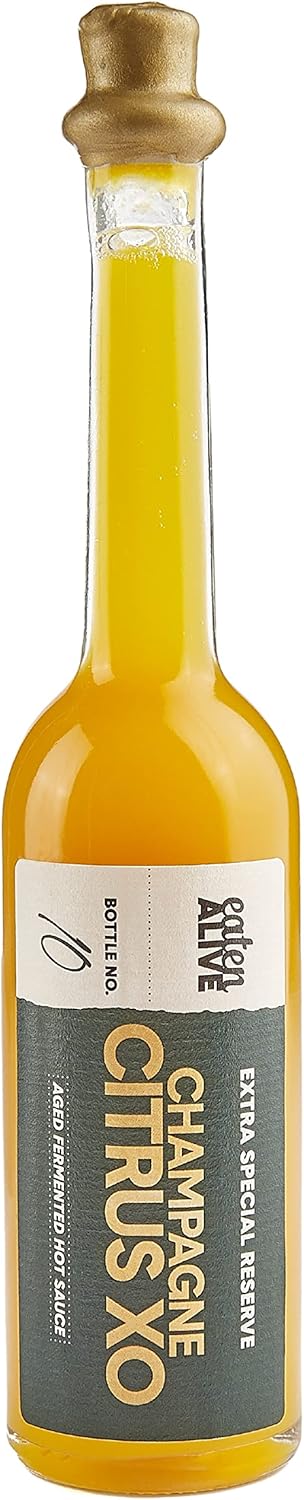 Champagne Citrus Xo Extra Special Reserve Hot Sauce - Eaten Alive - Super Luxury Chilli Gift