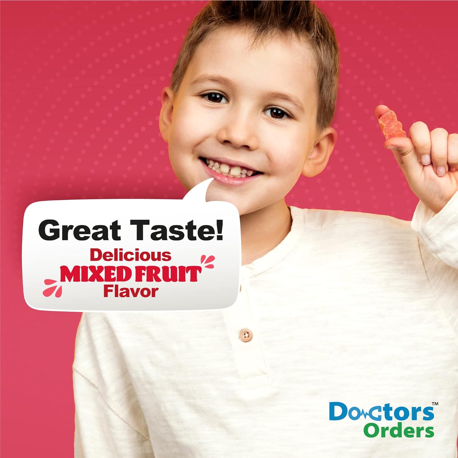 Doctors Finest Multivitamin Gummies for Kids - Vegetarian, GMO-Free & Gluten Free - Great Tasting Fruit Flavors Pectin Chews - 120 Jellies : Health & Household