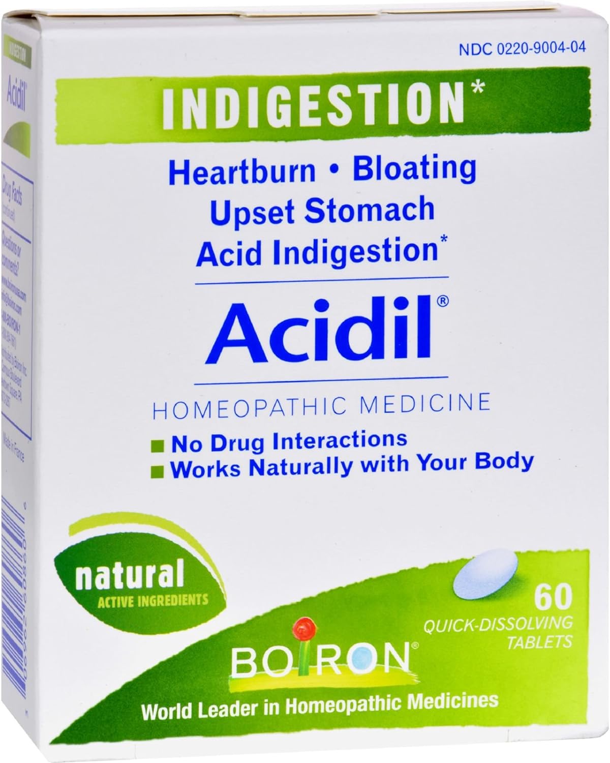 Boiron Acidil - 60 Tablets : Health & Household