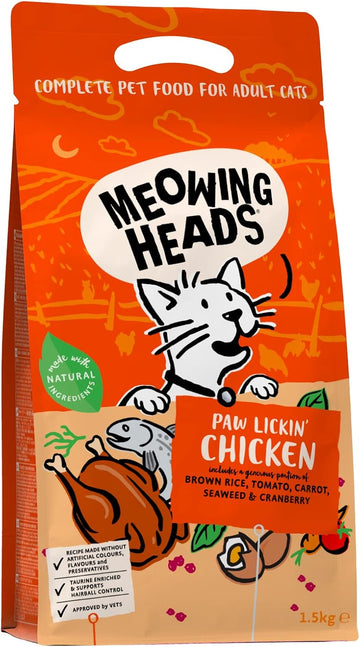 Meowing Heads Paw Lickin’ Chicken 1.5kg x 1?5060189112425