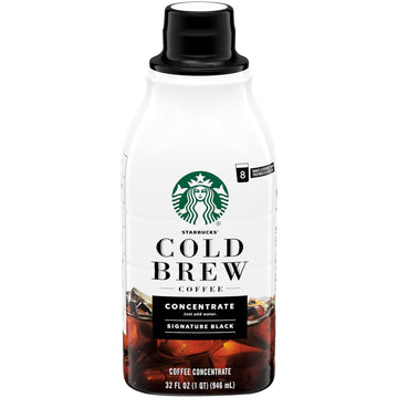 Starbucks Cold Brew Coffee — Signature Black — Multi-Serve Concentrate — 1 bottle (32 oz.)