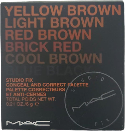 Mac, Studio Fix Conceal And Correct Palette - Extra Deep, 6 Gm