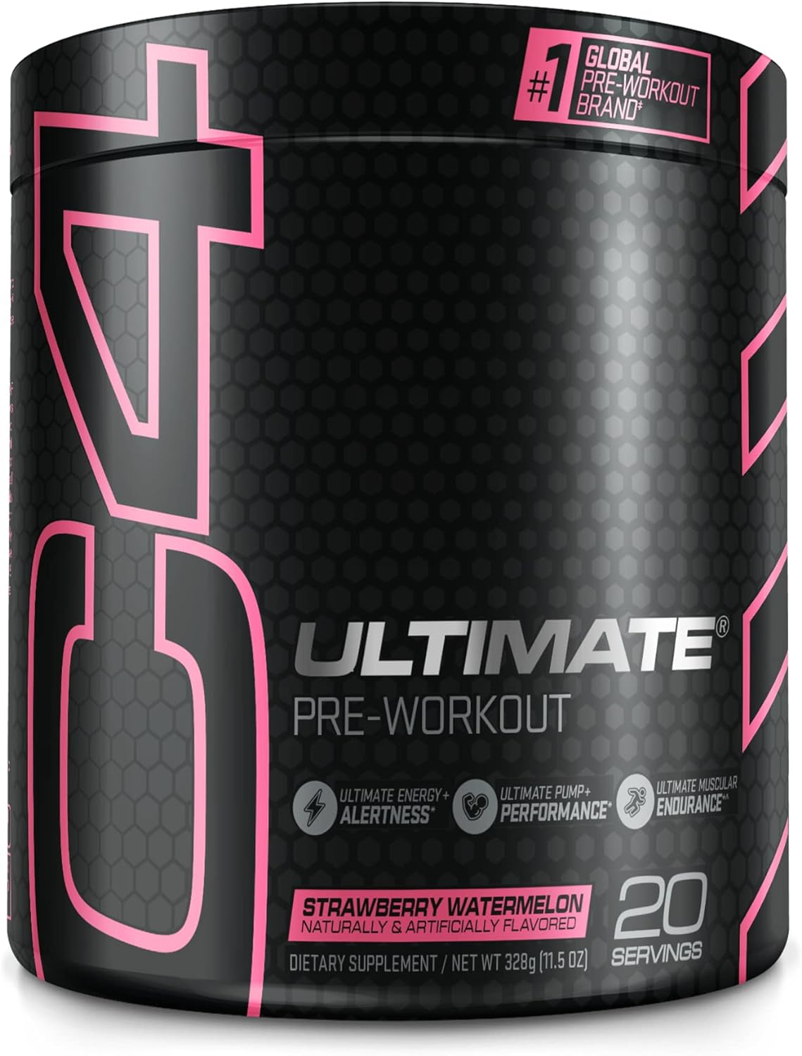 Cellucor C4 Ultimate Pre Workout Powder Strawberry Watermelon - Sugar