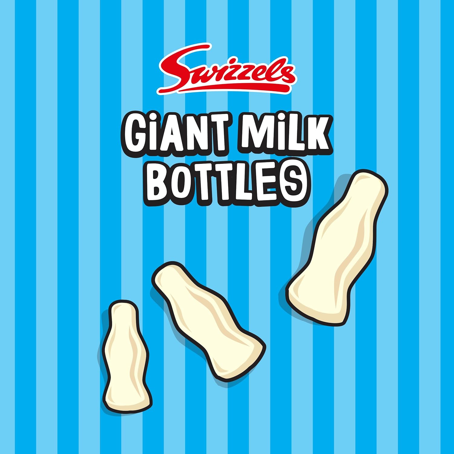 Swizzels Milk Bottle Sweet Tub Milk Flavour Foam Sweet Gums Giant Bottle Sweets Free From Artificial Colours 120 Sweets Approximately (Pack of 2) : Amazon.co.uk: Grocery