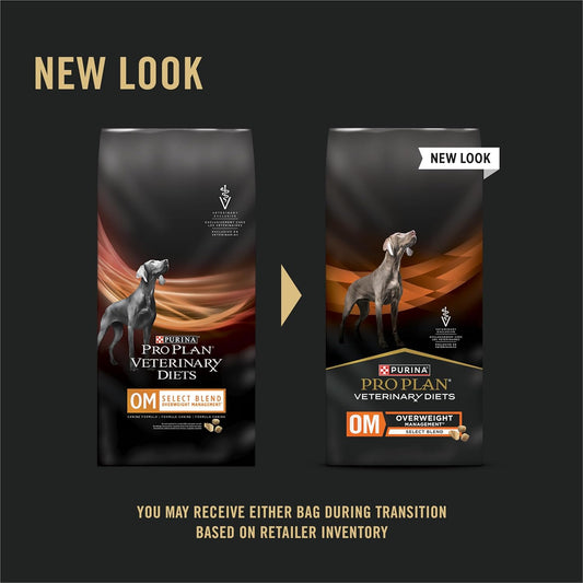 Purina Pro Plan Veterinary Diets Om Select Blend Overweight Management Canine Formula Dry Dog Food - 6 Lb. Bag