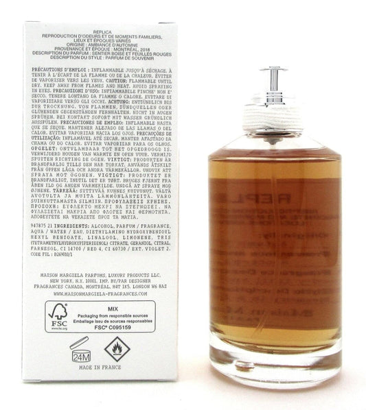 Replica Autunm Vibes For Unisex - 3.4 Oz Edt Spray