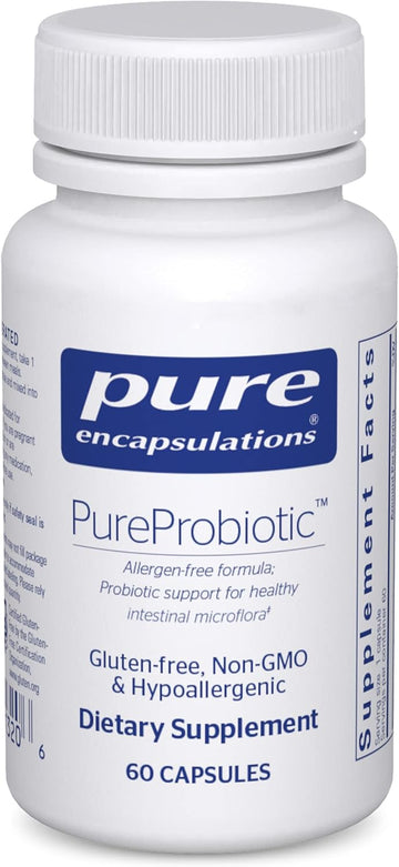 Pure Encapsulations PureProbiotic | Allergen-Free Multi-Strain Probiotic Formula for Immune and Gastrointestinal Health* | 60 Capsules