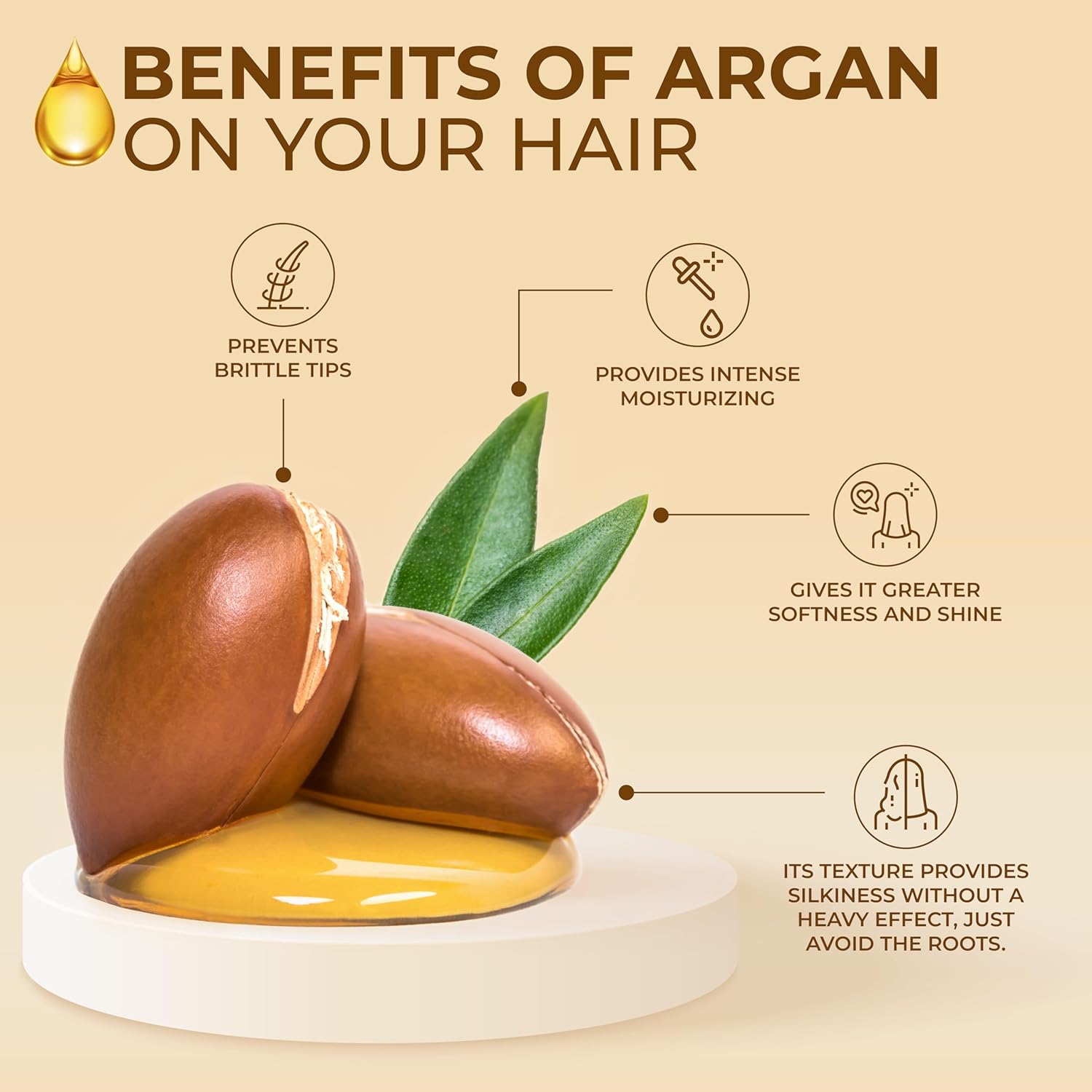 Naissant Coconut Oil Hair Treatment | Frizz Control, Heat Protection, Uv Protection For Color Treated And Natural Hair | Nourishes, Repairs, And Softens | Increases Shine And Color Vibrancy (4 Fl Oz) : Beauty & Personal Care