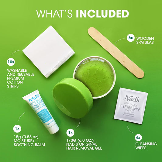 Nad'S Natural Hair Removal Gel Kit