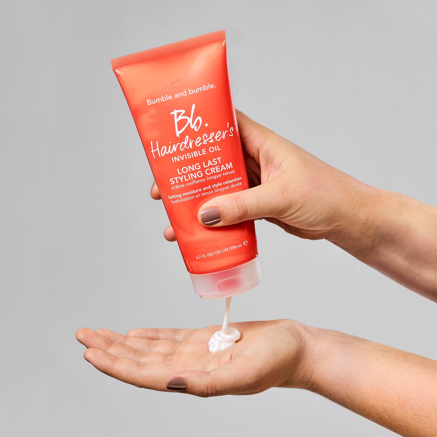 Bumble and bumble Hairdresser's Invisible Oil Long Last Hydrating Styling Cream, 6.7 fl. oz. : Beauty & Personal Care