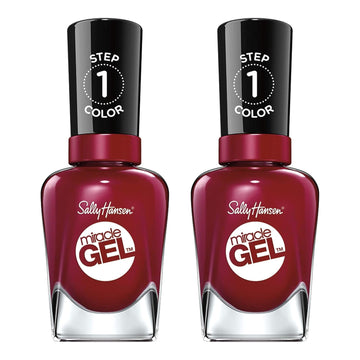 Sally Hansen Miracle Gel Nail Polish, Shade Dig Fig #459 (Pack Of 2)