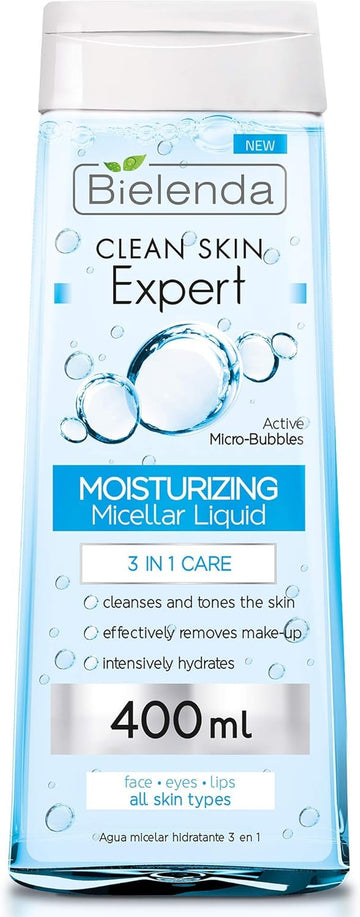 Bielenda Clean Skin Expert 3 In 1 Soothing Micellar Water, 400 Ml