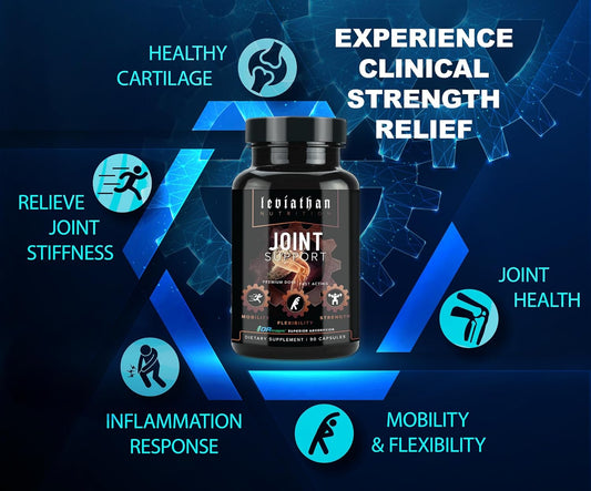 Joint Support | Helps Repair & Restore Joints For Comfort Mobility, Flexibility, Strength & Joint Health With Boswellia For Hands Back Knee And Joints For Men & Women - 90 Capsules