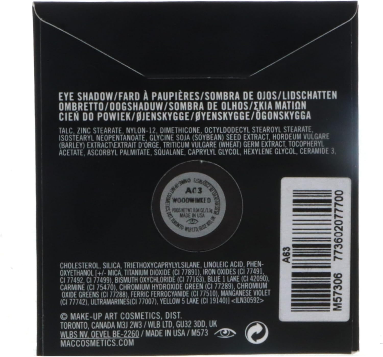 Mac Eyeshadow Refill - Wood Winked