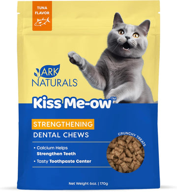 Ark Naturals, Kiss Me-Ow Strengthening Tuna Dental Chews, 6 Oz