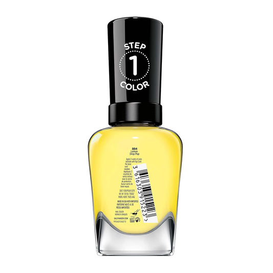 Sally Hansen Miracle Gel Neons Collection Lemon Drop Pop, 0.5 Fl Oz