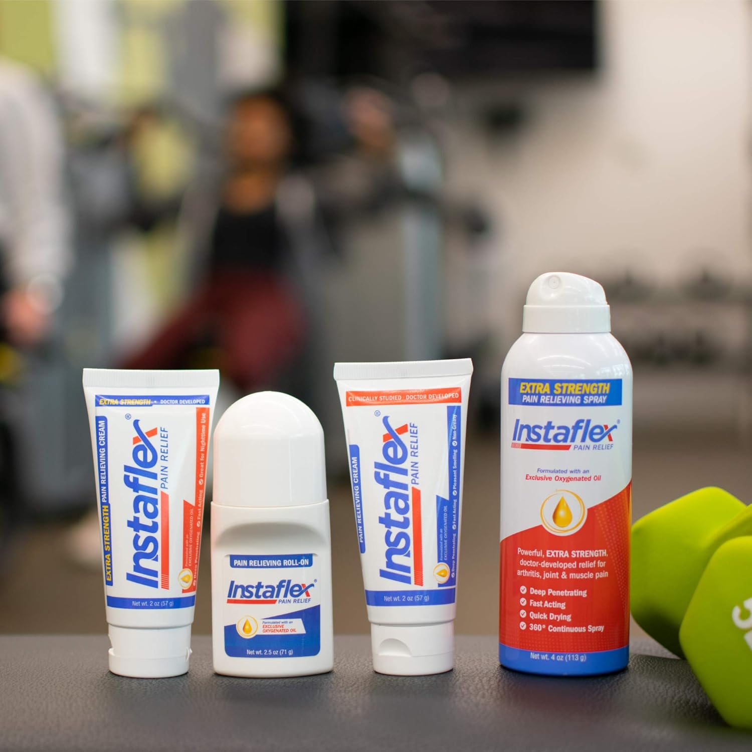 Healthy Directions Instaflex Pain Relief Cream Delivers Clinically Studied Relief From Arthritis, Back Pain, Strains And Joint And Muscle Pain (2 Oz) : Health & Household