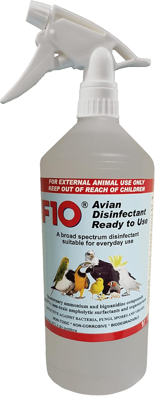 F10 Avian Disinfectant Ready to Use 1 litre (refill bottle, no spray head included) :Business, Industry & Science