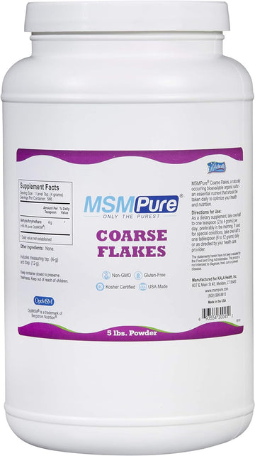 Kala Health Msmpure Coarse Flakes (80 Ounce, Unflavored)Unflavored5 Po