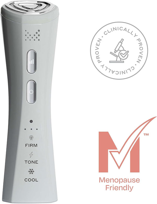 Magnitone Facerocket 5-In-1 Facial Firming + Toning Device - Radiofrequency, Microcurrent, Led Light Therapy, Cryotherapy, Sonic Massage, Face Massager, Anti Ageing, Skin Rejuvenation, Wrinkle Remover