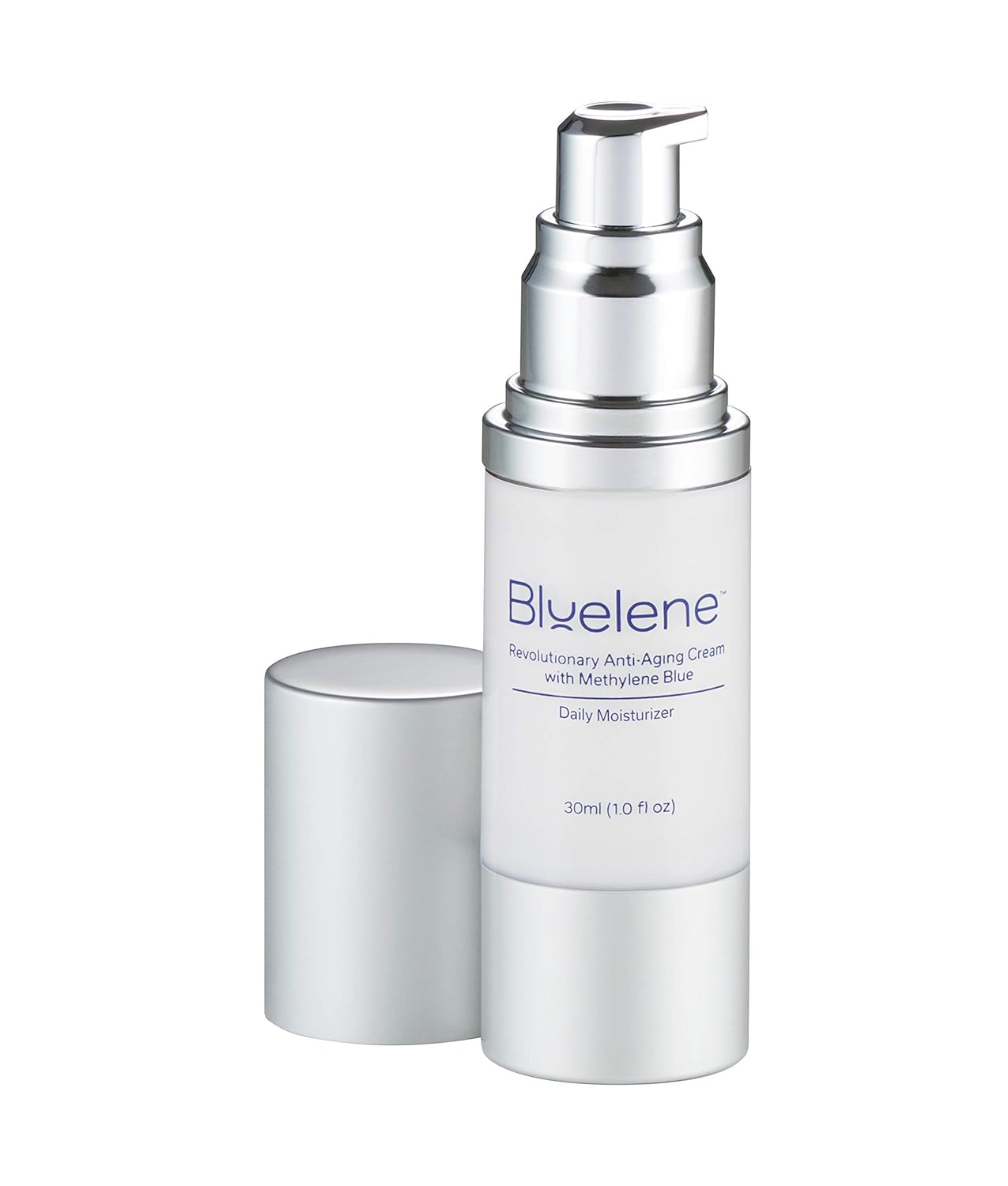 Anti Aging Daily Moisturizer, Bluelene. Revolutionary Anti Wrinkle Face Cream With Methylene Blue, Suitable For Sensitive Skin