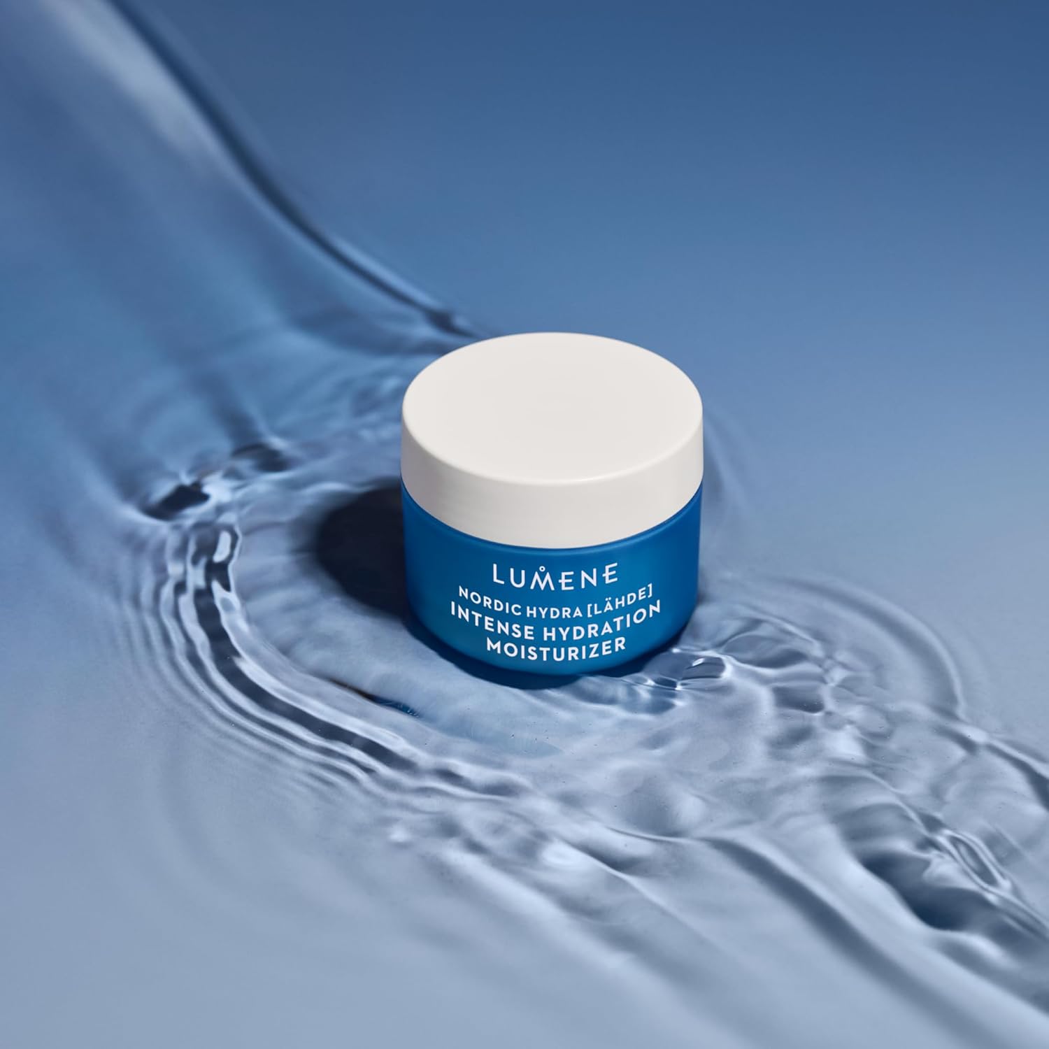 Lumene Nordic Hydra [Lahde] Intense Hydration Moisturizer - Lightweight Plumping Face Cream For Dry Skin - Enriched With Arctic Spring Water + Hyaluronic Acid For Instant Moisture (1.7 Oz) : Beauty & Personal Care