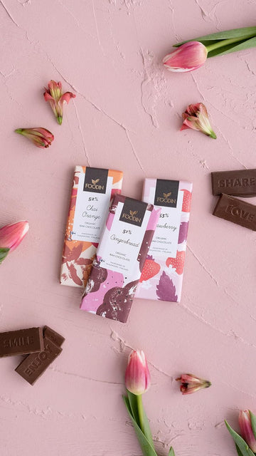 Foodin Organic Raw Chocolate Gingerbreag 51%