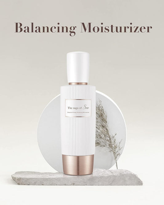 Sooryehan The Saga Of Soo Botanical Energy Balancing Moisturizer (120 Ml / 4 Fl Oz) - Hypoallergenic Korean Skincare Lotion By Lg Beauty. Sensitive Skin