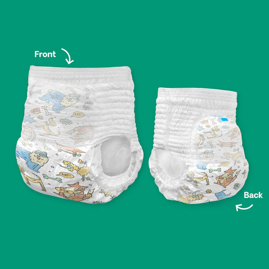 Hello Bello Premium Training Pants Size 4T-5T I 72 Count Of Disposeable, Gender Neutral, Eco-Friendly, And Potty Training Underwear With Snug And Comfort Fit For Toddlers On The Move I Li'L Barkers