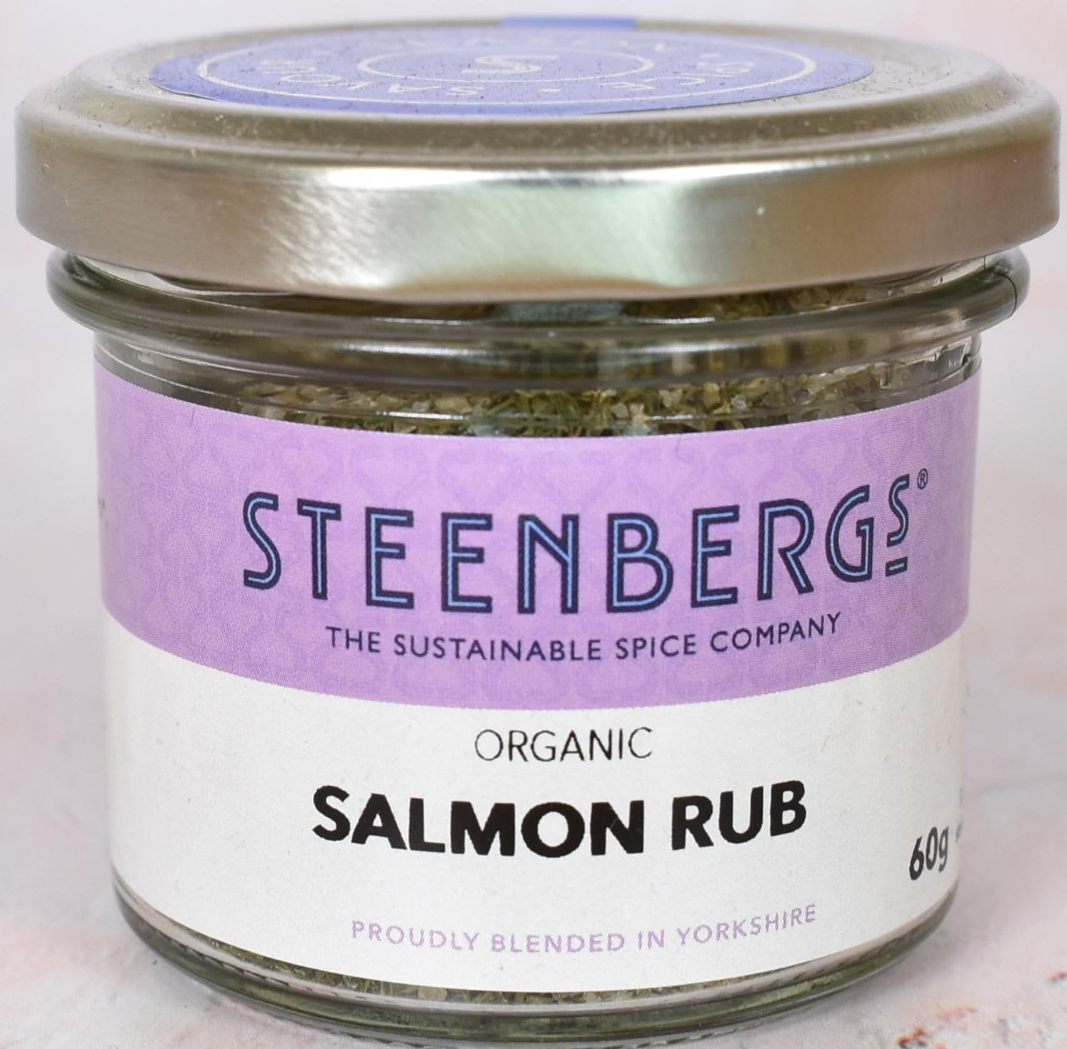 Steenbergs Organic Salmon Rub Fish Seasoning Standard 67G