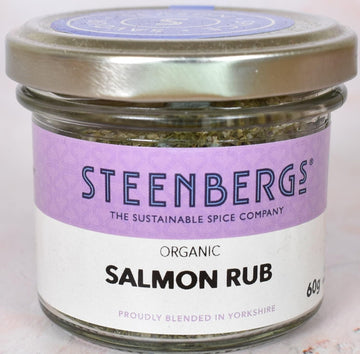 Steenbergs Organic Salmon Rub Fish Seasoning Standard 67G
