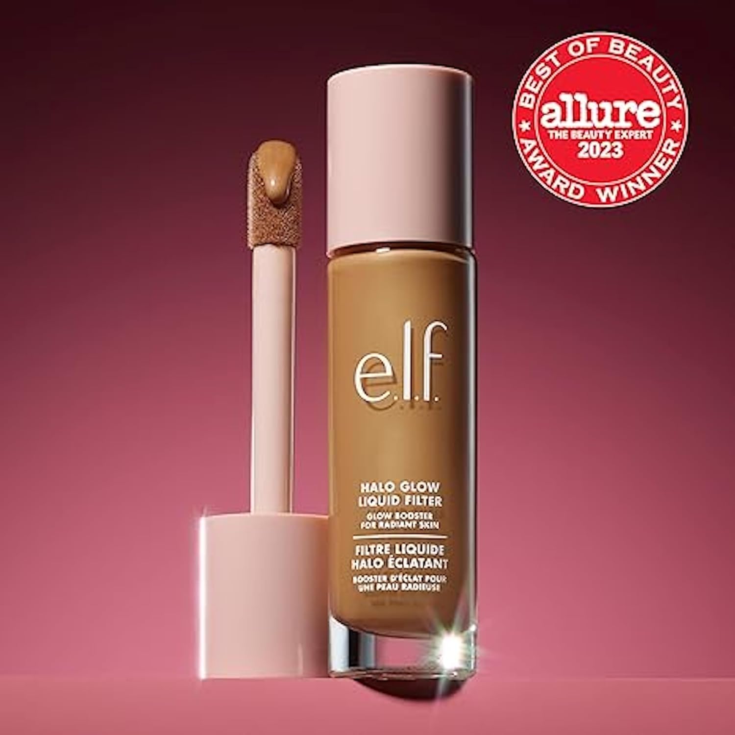 e.l.f. Halo Glow Liquid Filter, Complexion Booster For A Glowing, Soft-Focus Look, Infused With Hyaluronic Acid, Vegan & Cruelty-Free, 6.5 Deep : Amazon.co.uk: Home & Kitchen