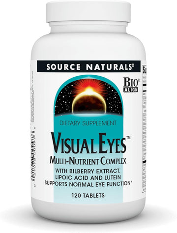 Source Naturals Visual Eyes, Multi-Nutrient Complex - 120 Tablets
