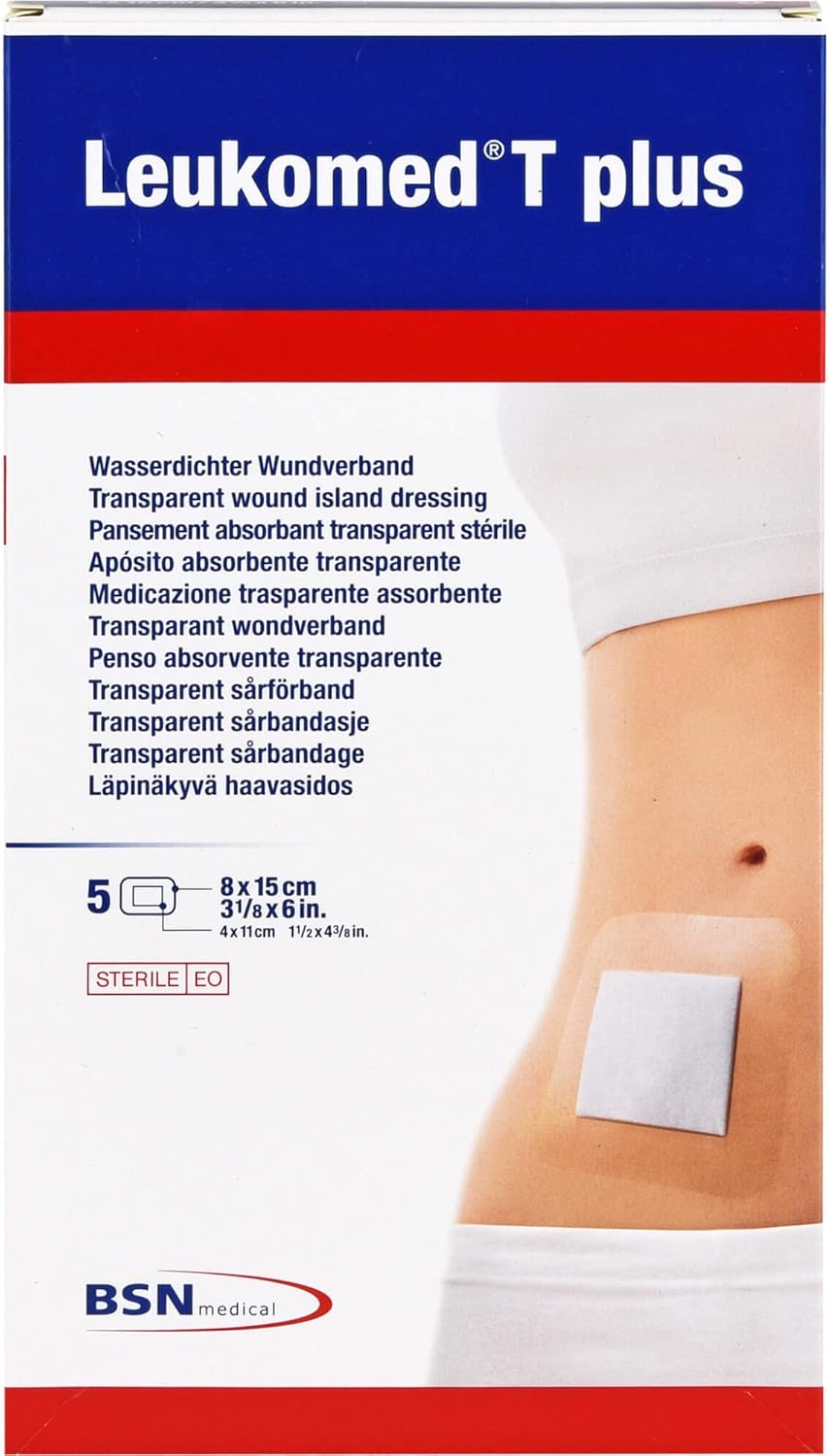 Bsn Medical Leukomed T Plus 5 Large Size Transparent Wound Dressings