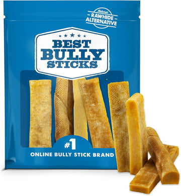 Best Bully Sticks Himalayan Yak Cheese For Dogs, Large 4 Pack - Natural Yak Chews For Dogs - Lactose Free Odor Free - Long Lasting Dog Chews