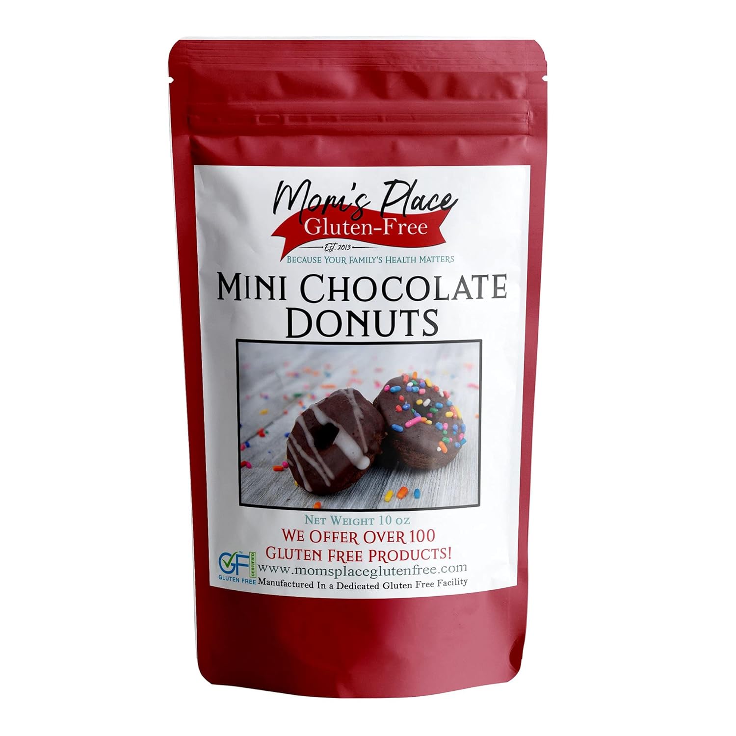 Gluten Free Mini Chocolate Donuts Mix