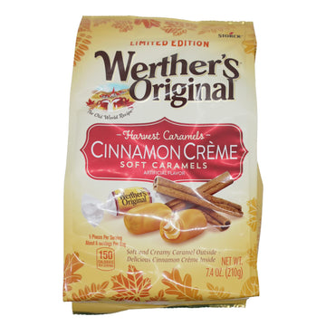 Werther'S Original Cinnamon Creme Caramels 7.4 Oz. Bag