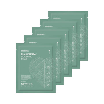 Neogen Dermalogy Real Heartleaf Soothing Mask (37G) 5Ea…