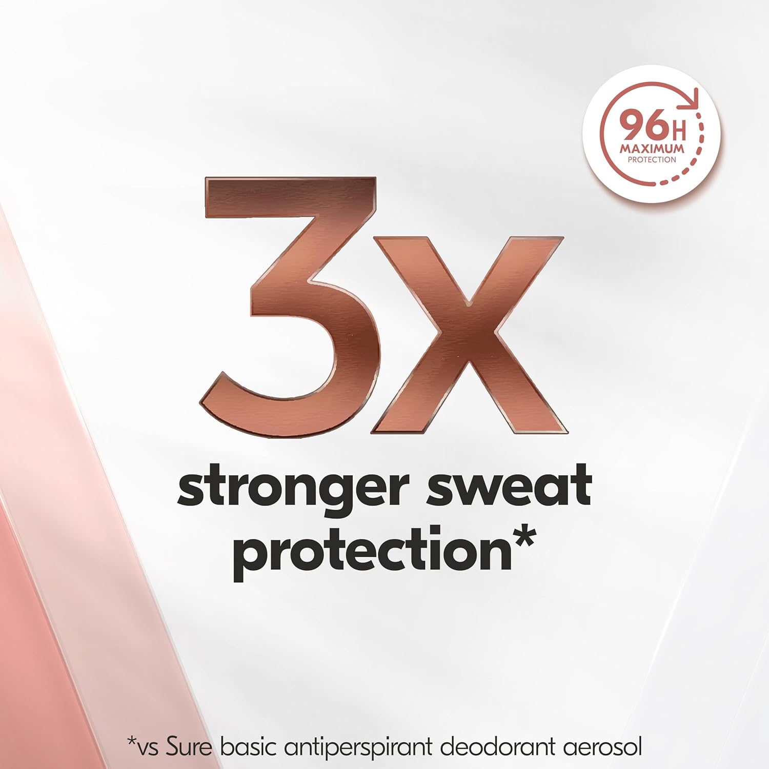 Sure Maximum Protection Invisible Anti-Perspirant Aerosol Women's Deodorant Spray with 3x stronger* sweat protection for 96 hour sweat and odour protection 150 ml : Amazon.co.uk: Beauty