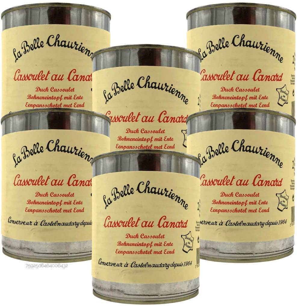 French Cassoulet With Duck - Cassoulet Au Canard La Belle Chaurienne - La Belle Chaurienne - 2 X 840