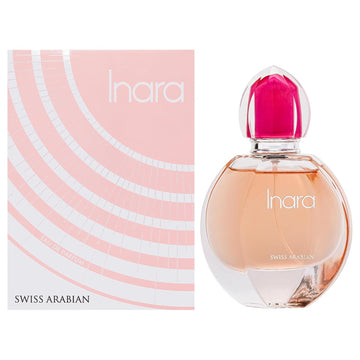 Swiss Arabian Inara - Luxury Products From Dubai - Long Lasting, Addictive Personal Edp Spray Fragrance - Seductive Signature Aroma - 1.8 Oz