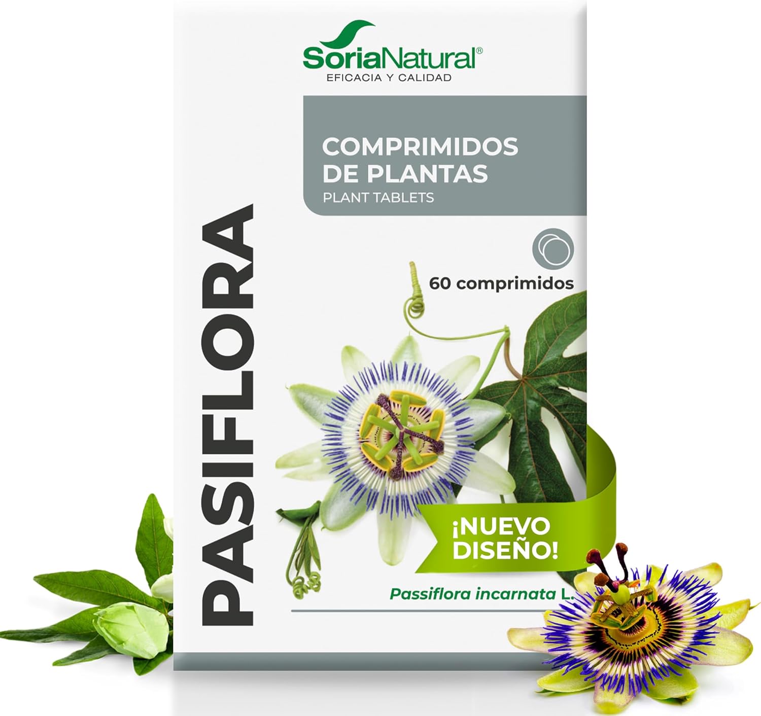 Soria Natural Comp. Passiflora 60Comp