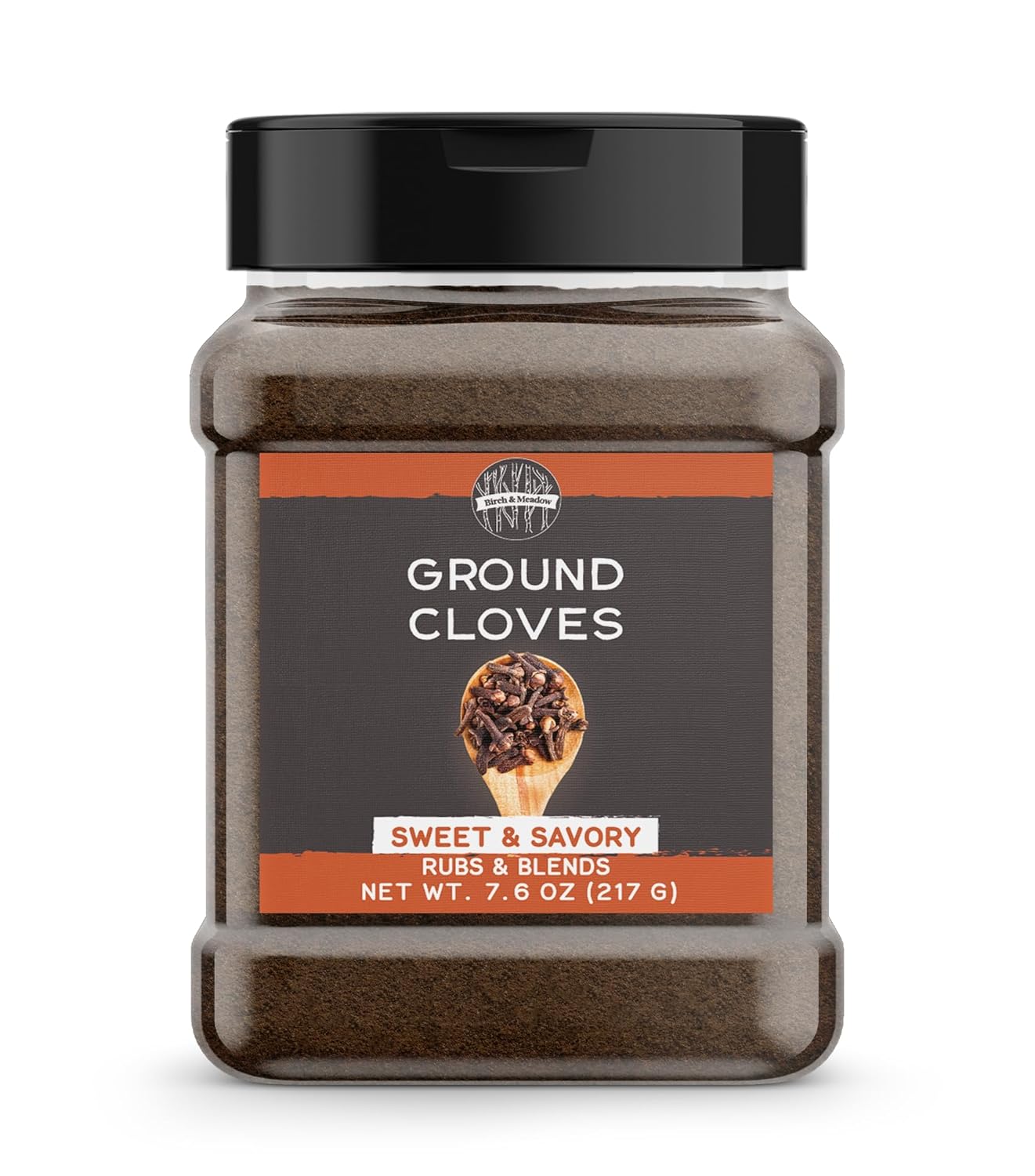 Birch & Meadow Ground Cloves, 7.6 Oz, Rubs & Blends, Sweet & Savory