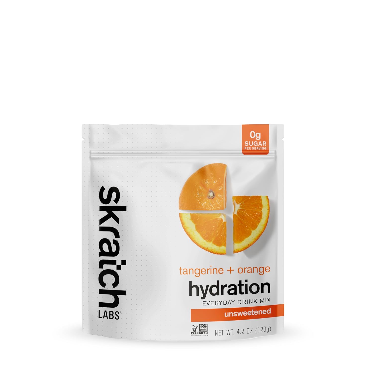 Skratch Labs Sugar Free Electrolyte Powder - Hydration Drink Mix - Everyday Unsweetened - Tangerine + Orange - 30 Servings - Keto, Paleo, Vegan, Non-Gmo