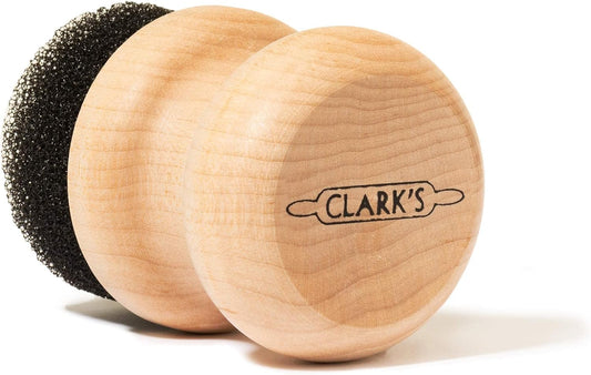 CLARK'S Food Grade Mineral Oil & Wax Applicator for Round Wood Cutting Board, Butcher Blocks, Bamboo, and Utensils – USA Maple Construction